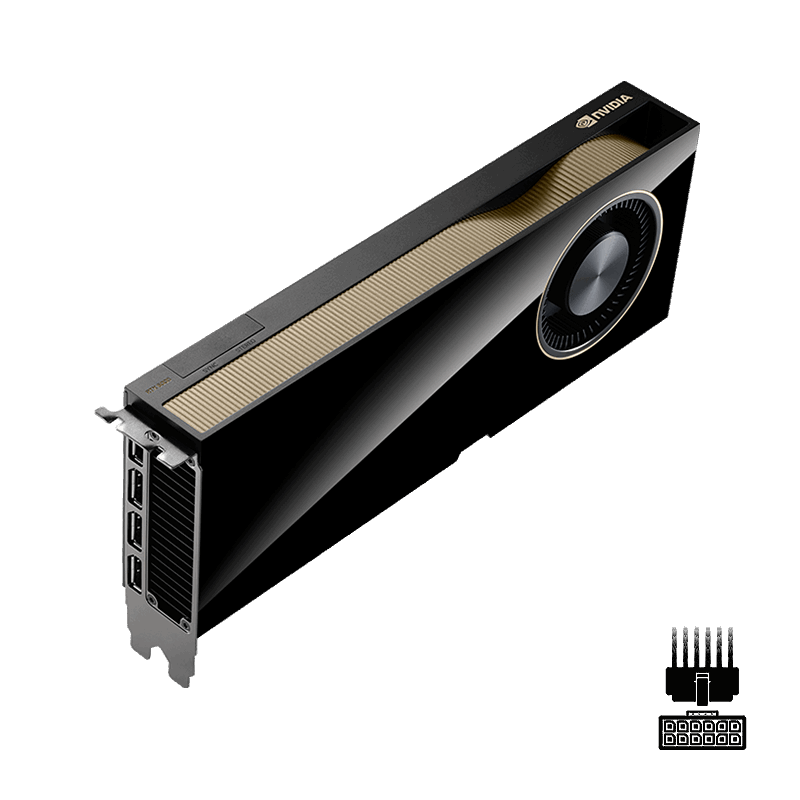 NVIDIA RTX™ 6000 Ada Generation 48 GB GDDR6 with ECC 18176 U