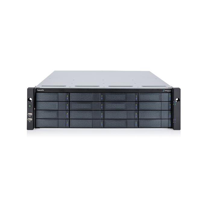 Promise PegasusPro R16 16GB*4 HDD SATA3.5inch 12TB*16 CPU i7 and 2M Thunderbolt3 cable.with dual PSU