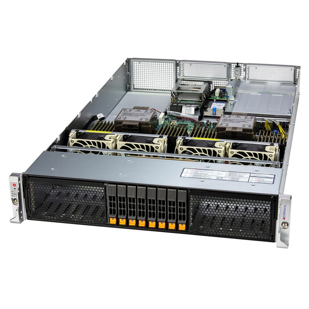 Hyper SuperServer SYS-222H-TN 2x Intel® Xeon® 6740P (48C/2.1GHz) Gold Series version