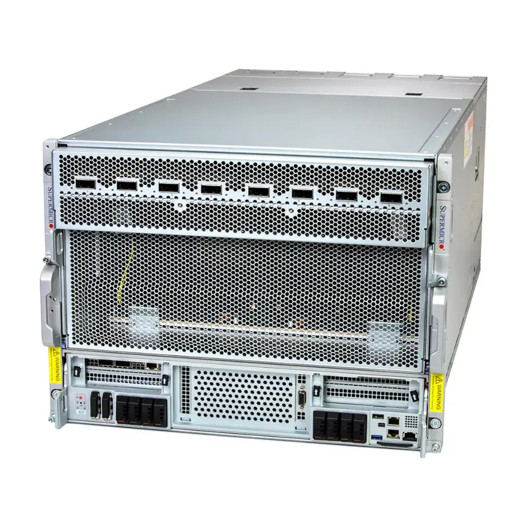 GPU SuperServer SYS-822GS-NB3RT-01-G2 DP Intel 8U System with NVIDIA HGX B300 8-GPU Gold Series