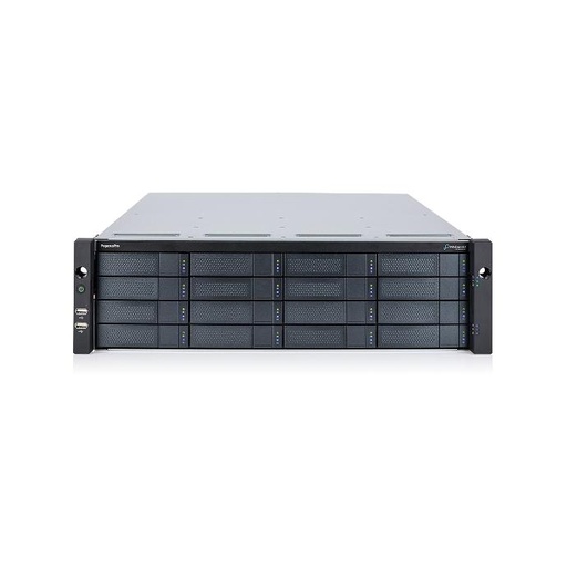 [F40PR1600000098] Promise PegasusPro R16 16GB*4 HDD SATA3.5inch 8TB*16 CPU i7 and 2M Thunderbolt3 cable.with dual PSU
