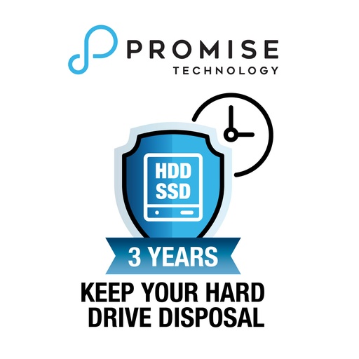 [F40VR3600000002] Promise  3-Year Keep Your Hard Drive Disposal Option (per chassis) Vess R3600/J3000